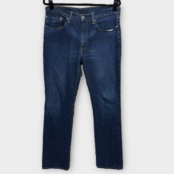 Men’s Levi 514 straight leg dark wash 34x32 - Picture 1 of 5